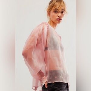 NWT Free People Sheer Top